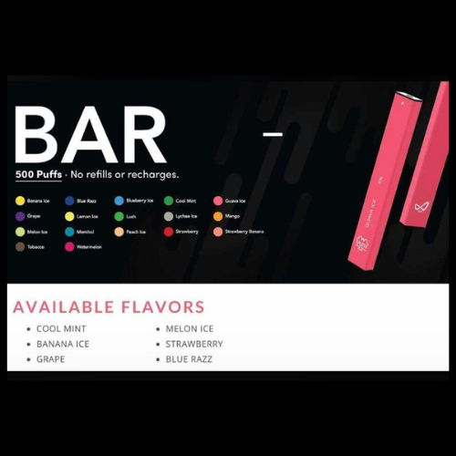 Puff Bar - 500 Puffs  Saint Lucia Vape Company